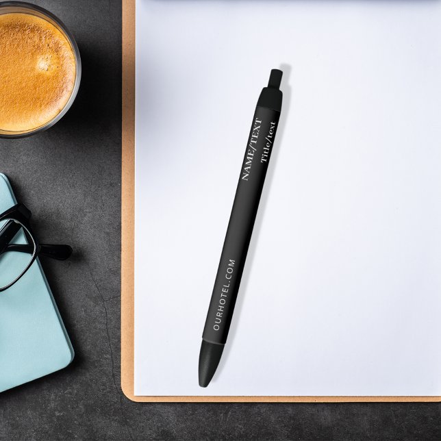Black white website name text ink pen (Creator Uploaded)