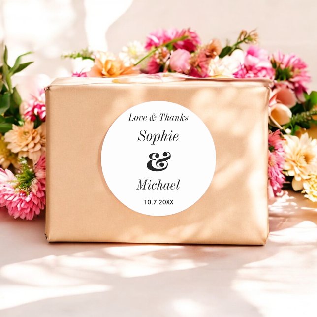 Black White Wedding Bride Groom Sticker (Creator Uploaded)