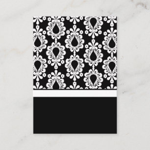 Black & White Wedding Invitation Card Inserts