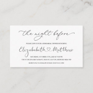 Black White Welcome to the Night Before Enclosure 