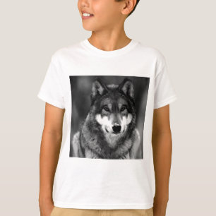 Black & White Wolf T-Shirt