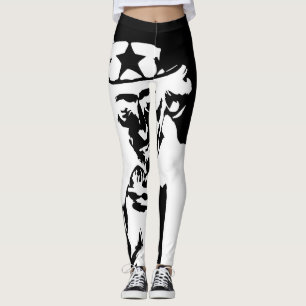 Black/White Women's Leggings