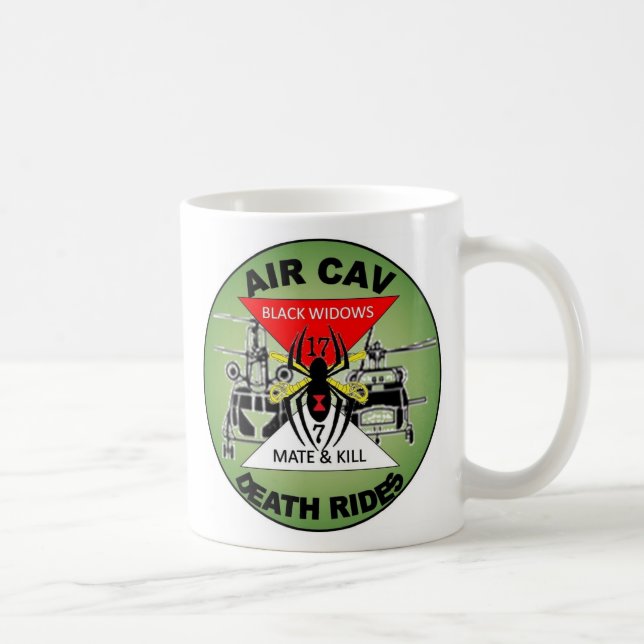 "Black Widow 07" Coffee Coffee Mug (Right)