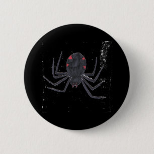 Black Widow 2 Inch Round Button