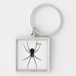 Black Widow design Keychain