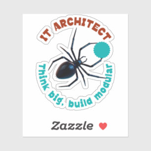 Black Widow IT Architect Modular Funny