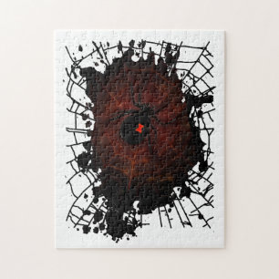 Black Widow Jigsaw Puzzle