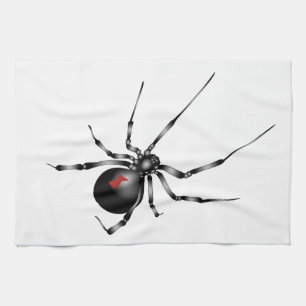 Black Widow Kitchen Towel
