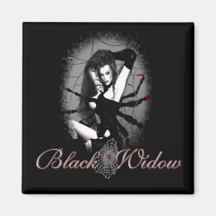 Black Widow Magnet