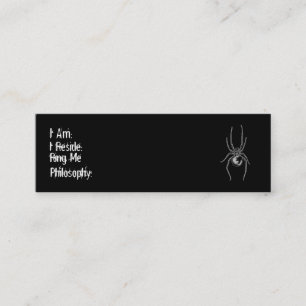 Black Widow Profile/Business Card