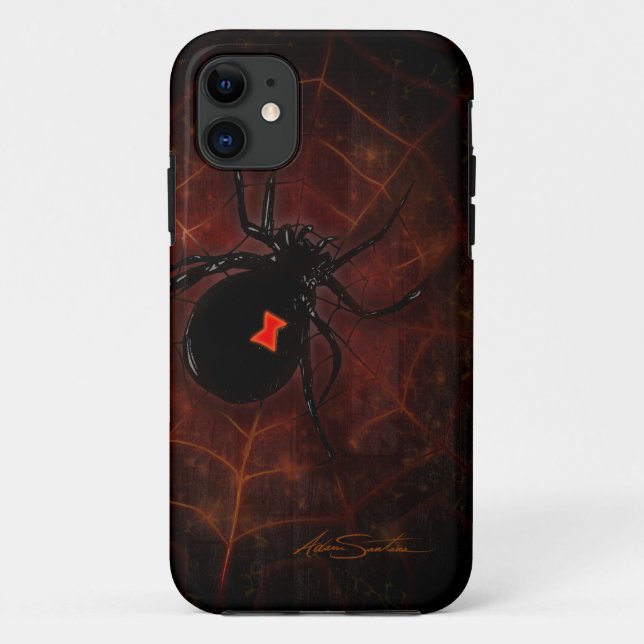 Black Widow (Signature Design) Case-Mate iPhone Case (Back)