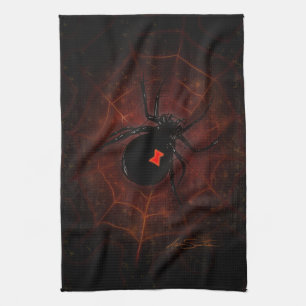Black Widow (Signature Design) Kitchen Towel