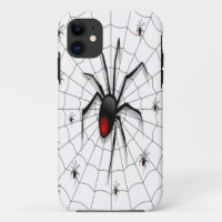 Black Widow Spider and Babies -