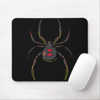 Black Widow Spider Gift | Spider Lovers Mouse Pad