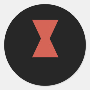 Black Widow Spider Sticker 