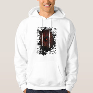 Black Widow Spider Web Gothic Dark Edgy Cozy Hoodie