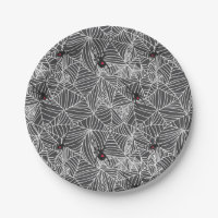 Black Widow Spider Web Grey