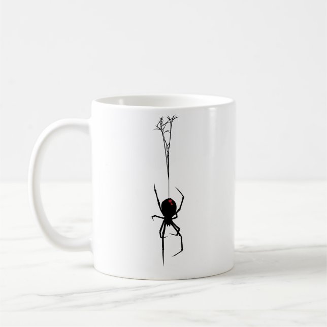 Black Widow Spiders Coffee Mug (Left)