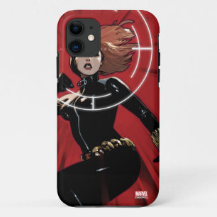 Black Widow Targeted iPhone 11 Case