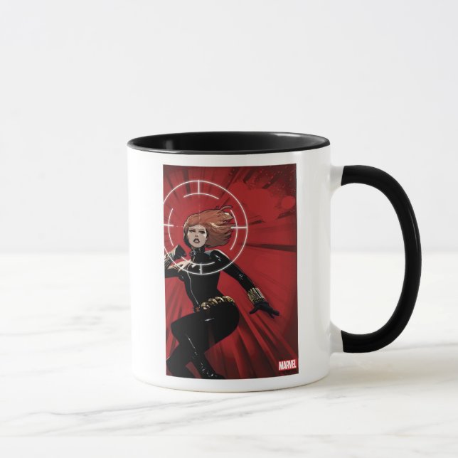 Black Widow Targeted Mug (Right)