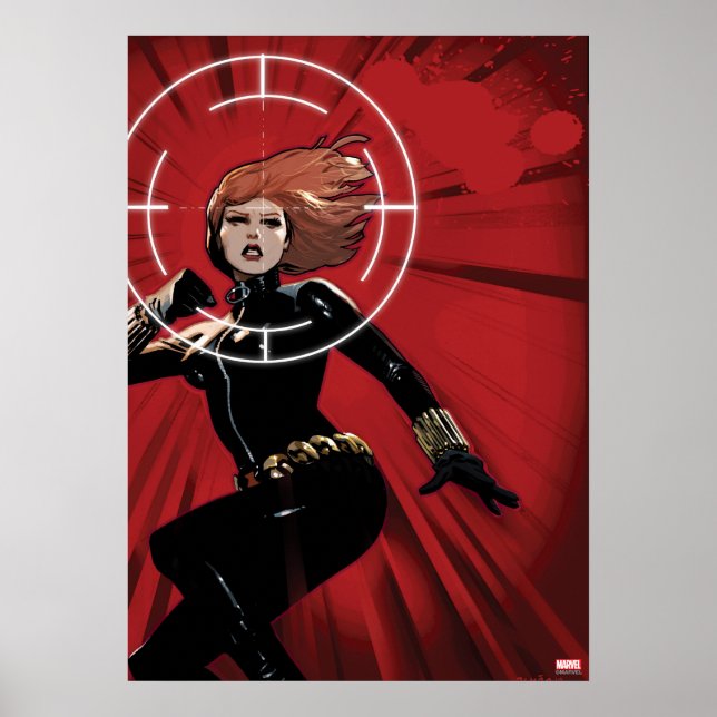 Black Widow Targeted Poster (Front)