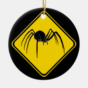 Black Widow Xing! Ceramic Ornament