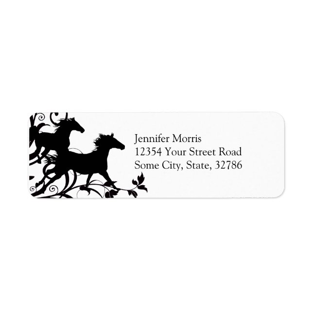 Black Wild Horses (Front)