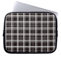 Black Windowpane Plaid Grid Stripes Pattern Design