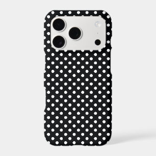 Black with white dots
