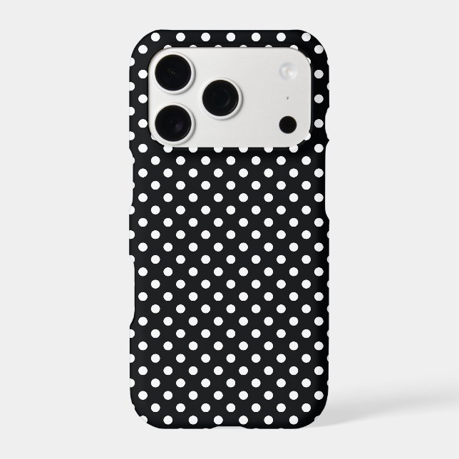 Black with white dots (Back)