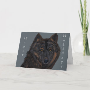 Black Wolf Card