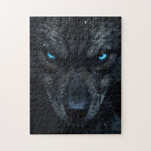 Black Wolf Jigsaw Puzzle