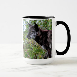 Black Wolf Mug