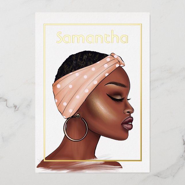 Black Woman Birthday Party (Front)