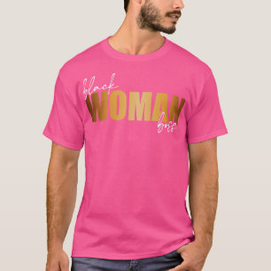 Black Woman Boss Black Business Owner T-Shirt