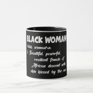 Black Woman Definition Mug