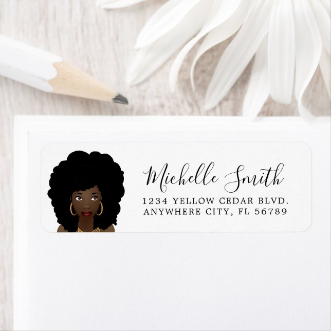 Black Woman, Natural Hair Beauty (Insitu)
