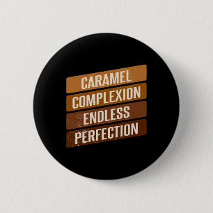Black Women Afro Melanin Saying Black History Mont 2 Inch Round Button