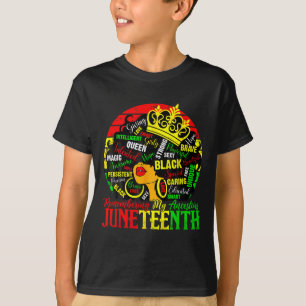 Black Women Freedom Juneteenth 1865 Remembering My T-Shirt