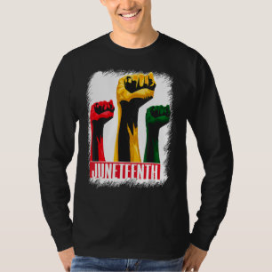 Black Women Junenth Day Celebrate Independence 18 T-Shirt