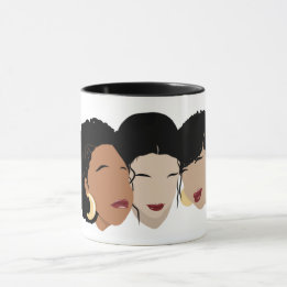 Black Women, Sister Friends Mug