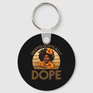 Black Women Unapologetically Juneteenth Black Hist Keychain