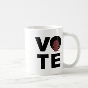 Black Women Vote Political Election Black Votes Pr Coffee Mug