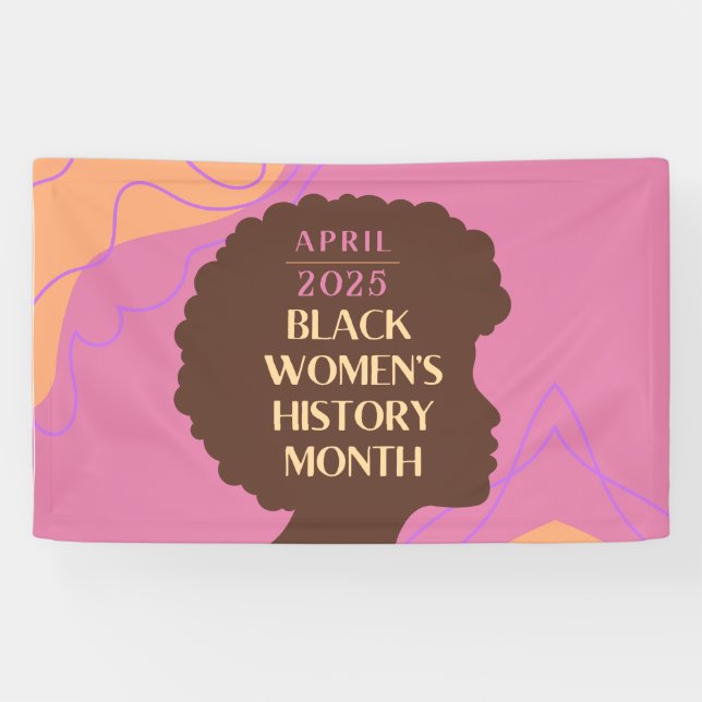 Black Women's History Month Banner (Horizontal)