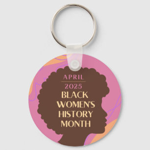 Black Women's History Month Keychain