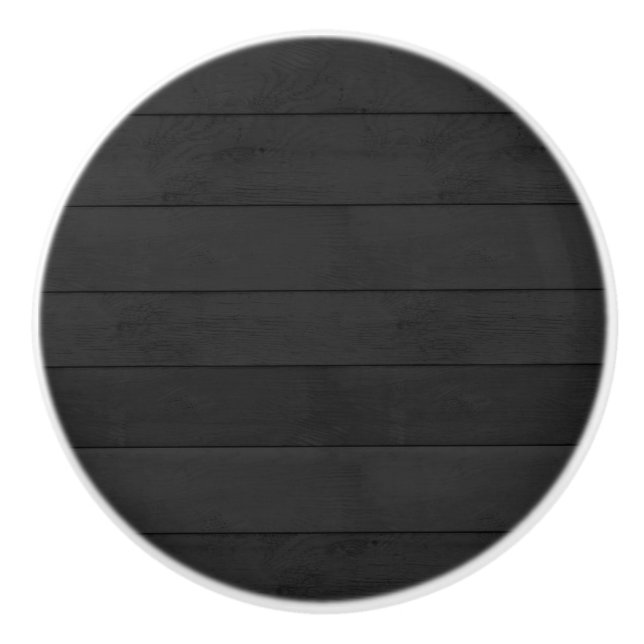 Black Wood Ceramic Pull (Front)