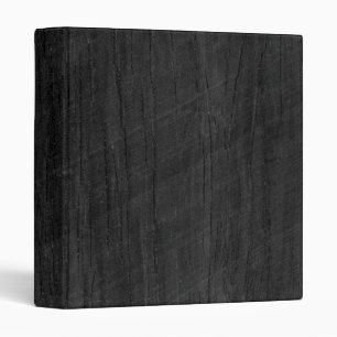 Black Wood Texture Binder