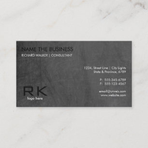 Black Wood Texture Elegant Professional Attorney Business Card
