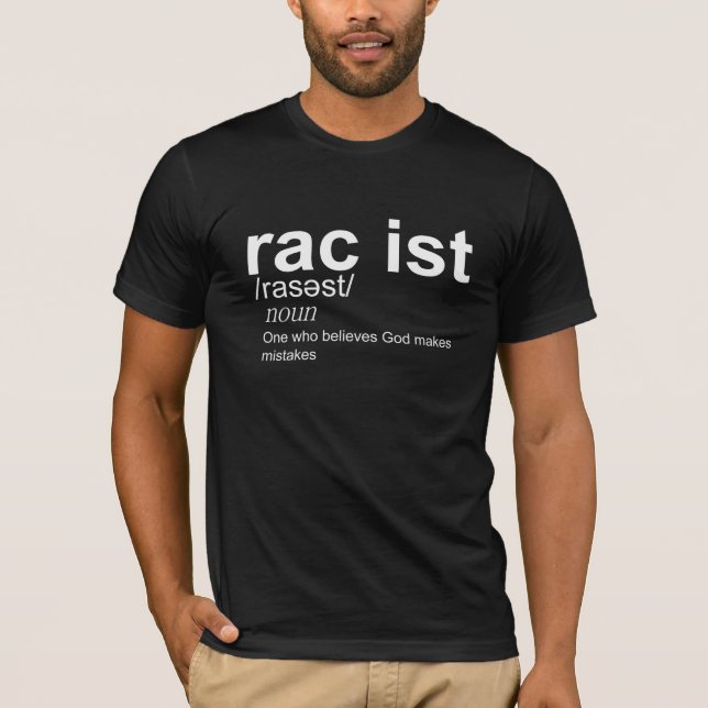 Black words matter T-Shirt (Front)