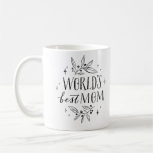 black worlds best mom mothers day coffee mug